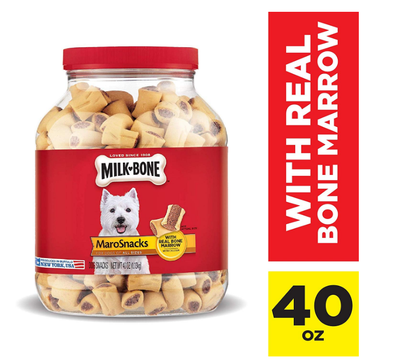 Amazon – Milk-Bone MaroSnacks Dog Treats with Real Bone Marrow and Calcium Only $5.89, Reg $11.79 + Free Shipping!