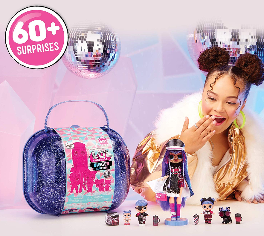 L.O.L. Surprise! (Amazon Exclusive) Winter Disco Bigger Surprise With O.M.G. Fashion Doll Only $79.99, Reg $89.99 + Free Shipping!