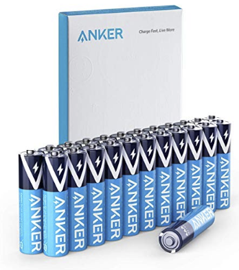 Amazon – Anker 24-Count AAA Alkaline Batteries Only $6.64, Reg $10.99 + Free Shipping!