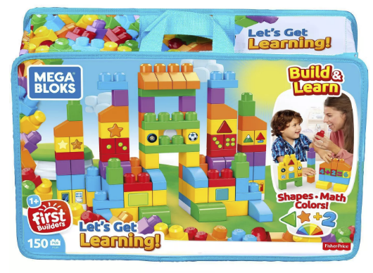 Walmart – Mega Bloks Building Basics Let’s Get Learning 150-Piece Set Only $14.97 + Free Store Pickup!