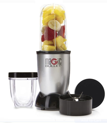 Walmart – Magic Bullet, 7-Piece, Silver Only $19.92 Reg $39.99 + Free Store Pickup!