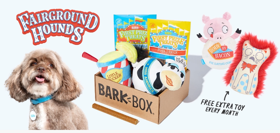 FREE Extra Toy EVERY MONTH With ALL BarkBox Subscriptions!