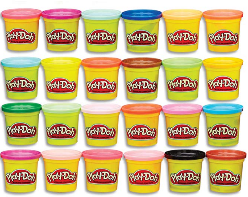 Amazon – Play-Doh Modeling Compound 24-Pack Non-Toxic, Multi-Color Only $10.99, Reg $20.99!