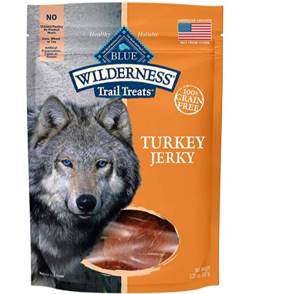 Amazon – Blue Buffalo Wilderness Grain-Free Turkey Dog Jerky Treats, 3.25 oz Only $1.92, Reg $11.99 + Free Shipping!