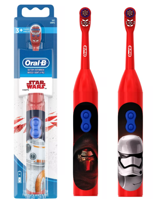 Target: Oral-B Kids Star Wars Electric Toothbrush Only $2.78, Reg $4.89 + Free Store Pickup!