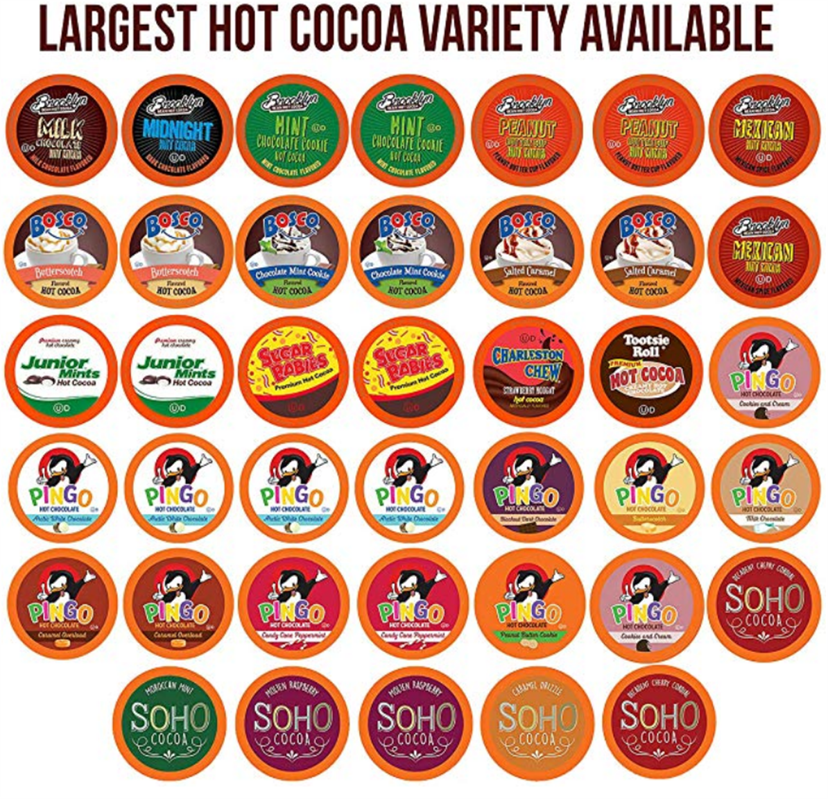 Amazon – 40-Count Two Rivers Hot Cocoa K-Cup Sampler Pack Only $12.08 + Free Shipping!