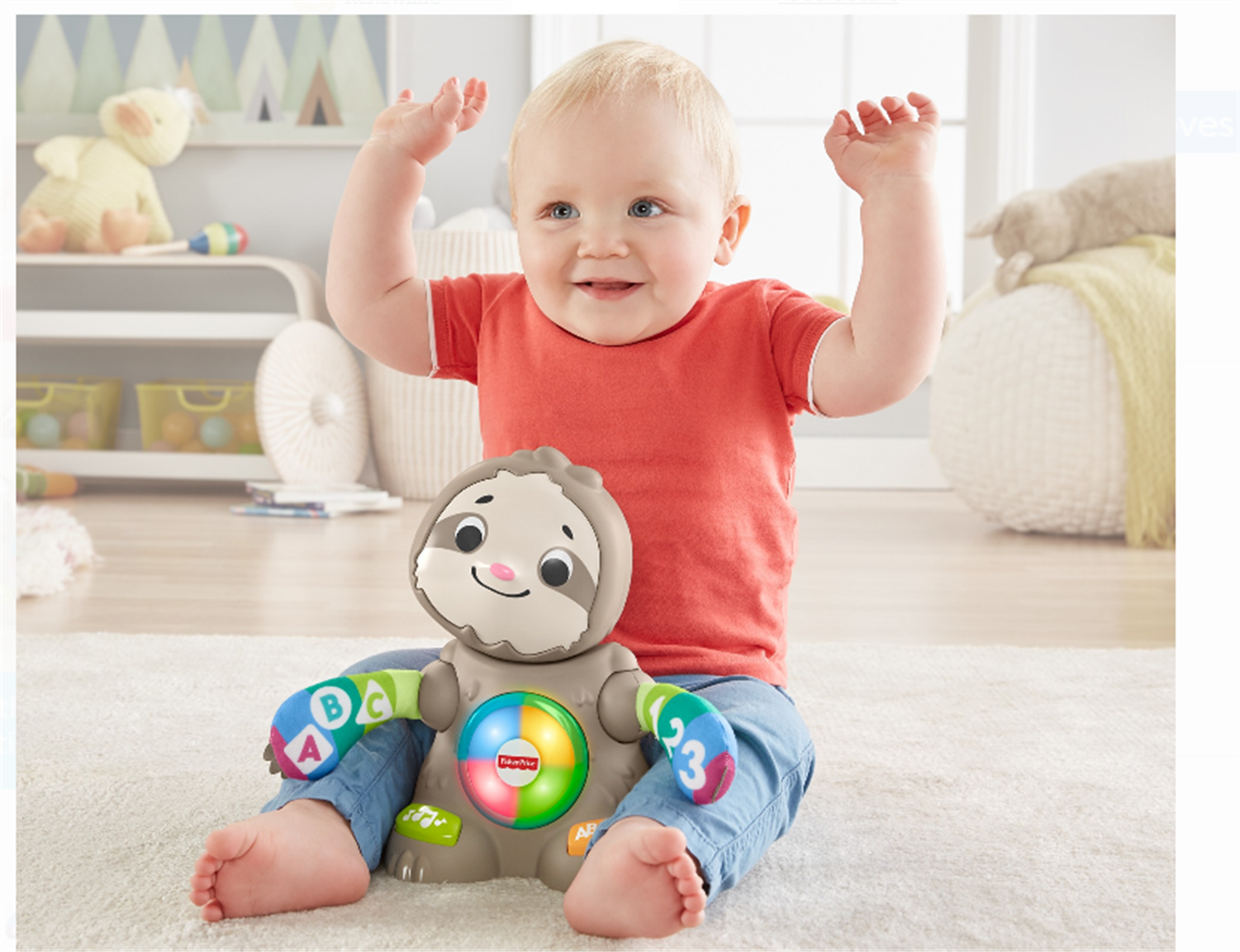 Walmart – Fisher-Price Linkimals Smooth Moves Sloth, with Music & Lights Only $22.49, Reg $29.82 + Free Store Pickup!