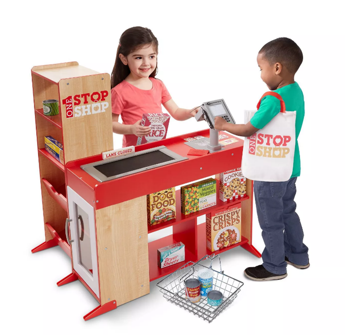 Targetcom – Melissa & Doug Deluxe One Stop Shop 63pc Play Store Set Only $106.00, Reg $179.99 + Free store Pickup!