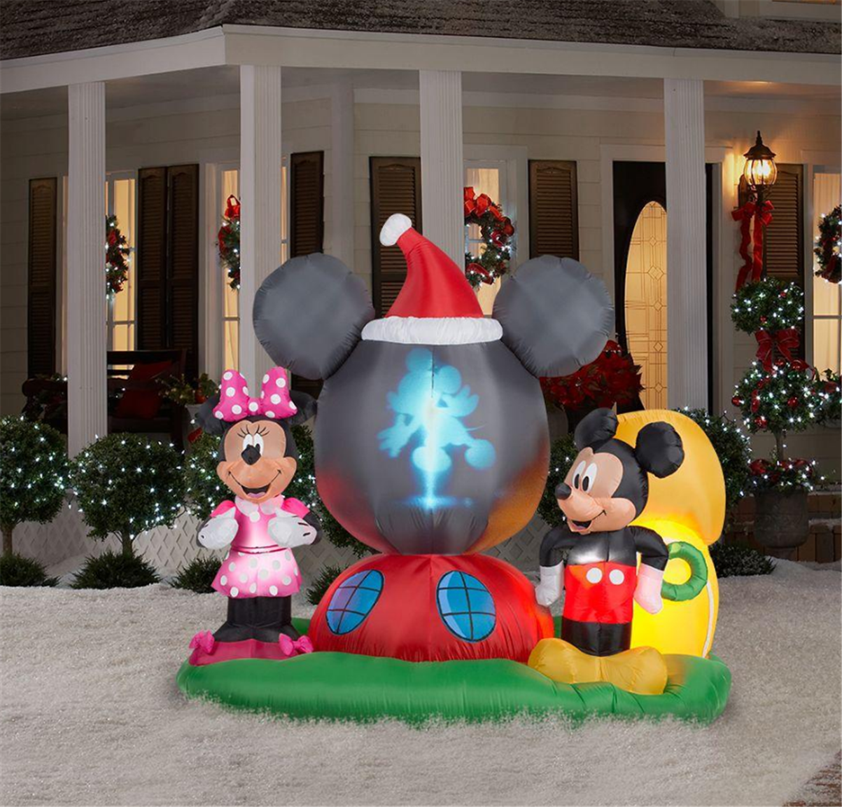 Home Depot – 6.5 ft. H Panoramic Projection Inflatable Mickey Mouse’s Clubhouse Scene Only $118.30, Reg $169.00 + Free Shipping!