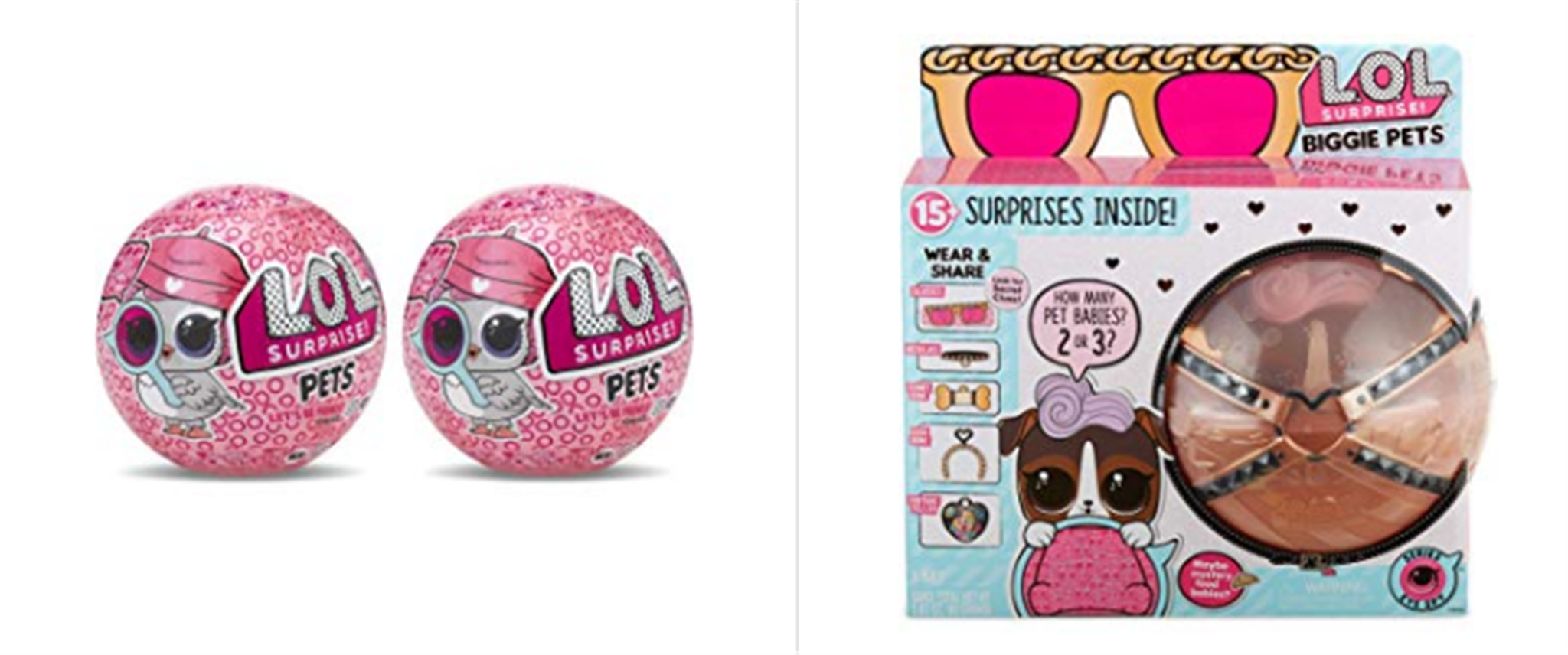 Amazon – Save up to 65% on Select L.O.L Surprise! Biggie Pet Cottontail Q.T. Only $13.99, Reg $39.99 And Lots More!