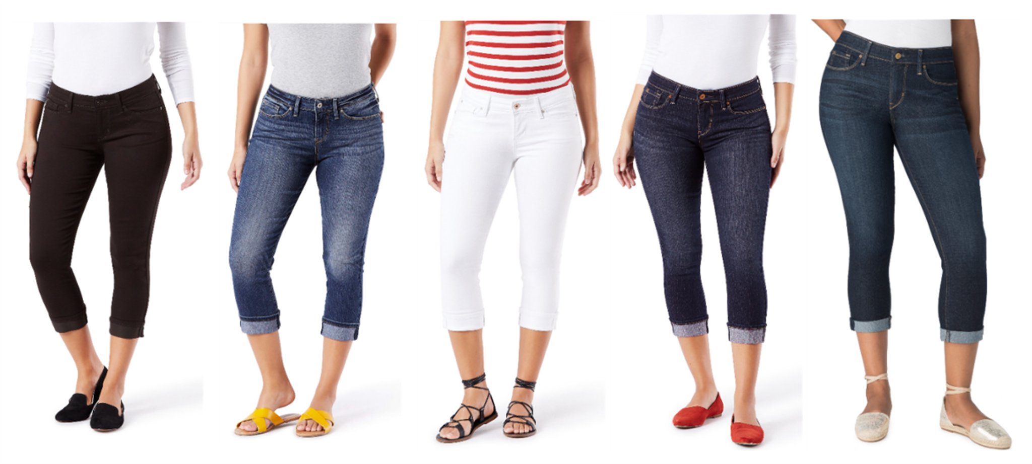 Walmart – Signature by Levi Strauss & Co. Women’s Modern Capri Only $8.99, Reg $19.76!