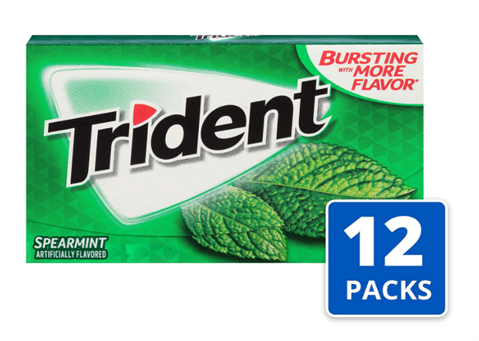 Amazon – 12 Pack of 14 Count Trident Sugar Free Gum (Spearmint) Only $5.83 + Free Shipping!