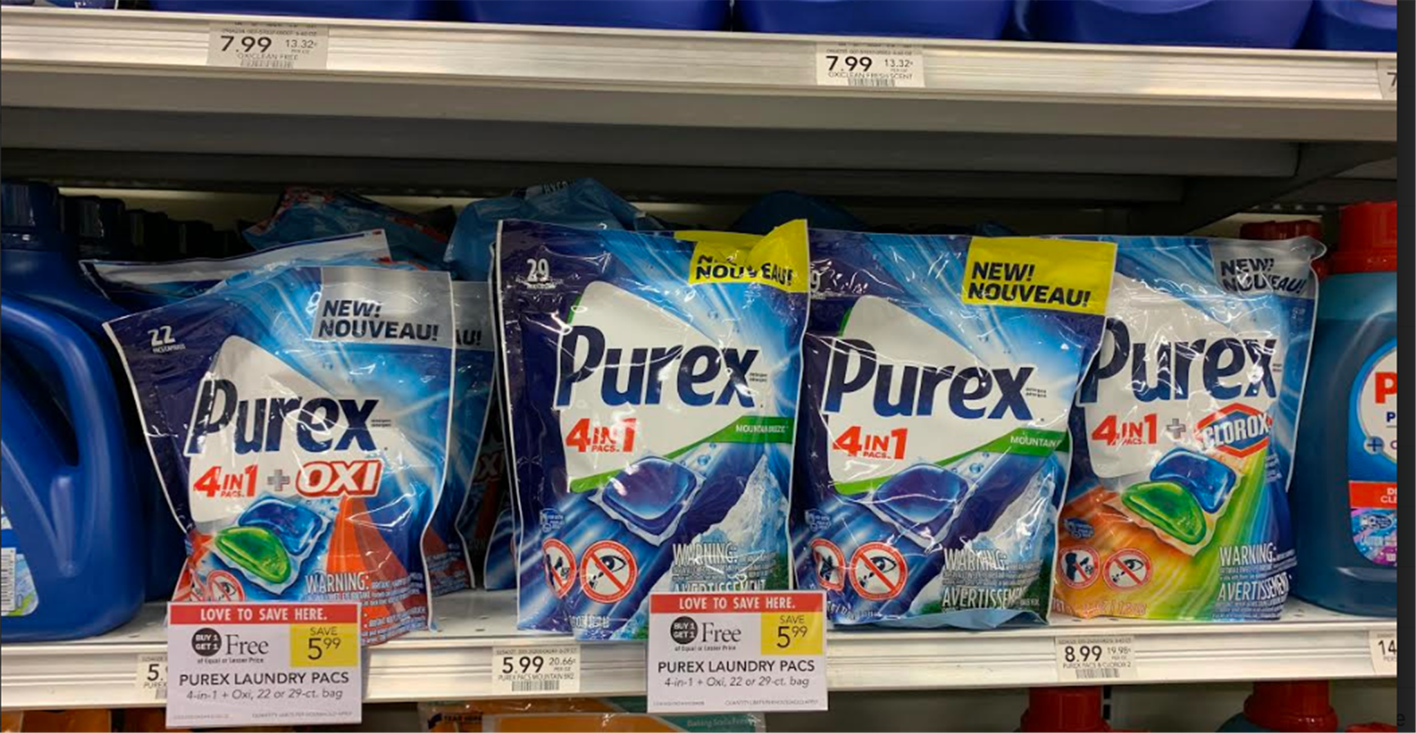 Publix – Purex Laundry Detergent Only $2.50 Each