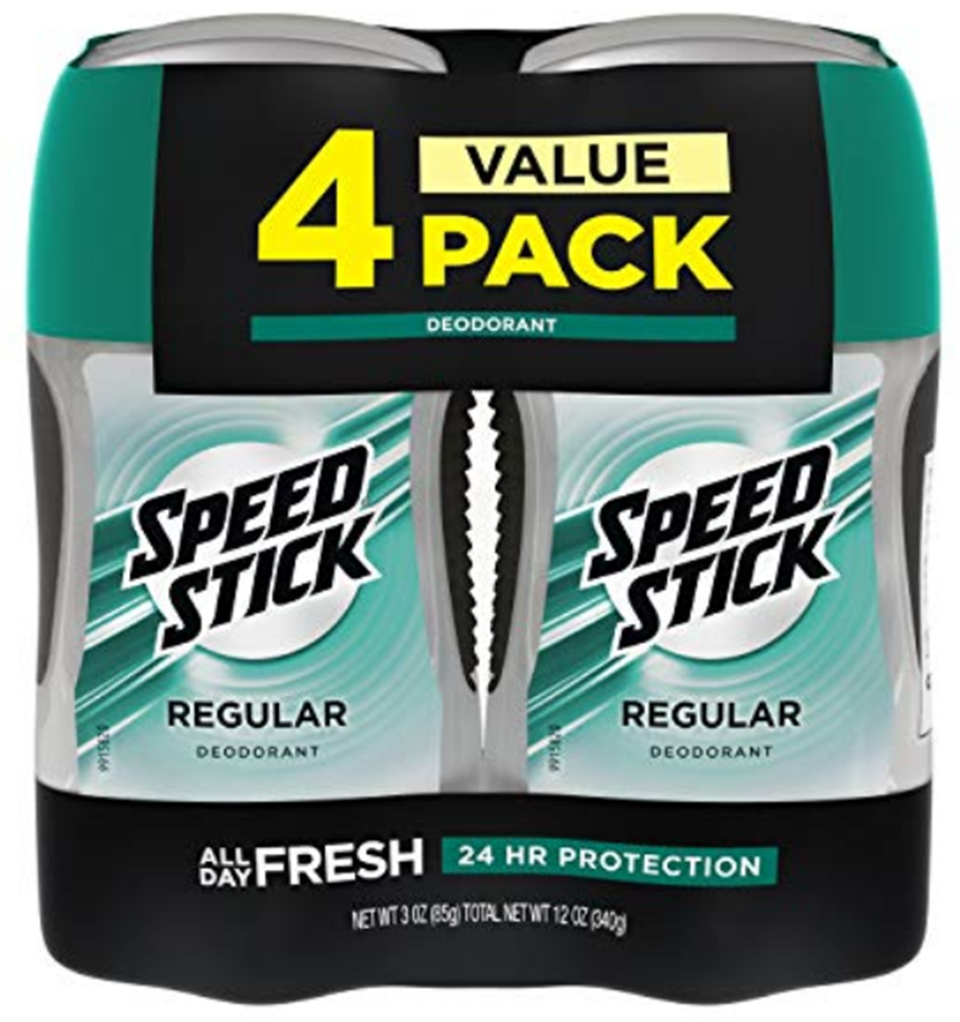 Men’s Speed Stick Deodorant 4-Pack (Regular) Only $5.68, Reg $11.90 + Free Shipping!