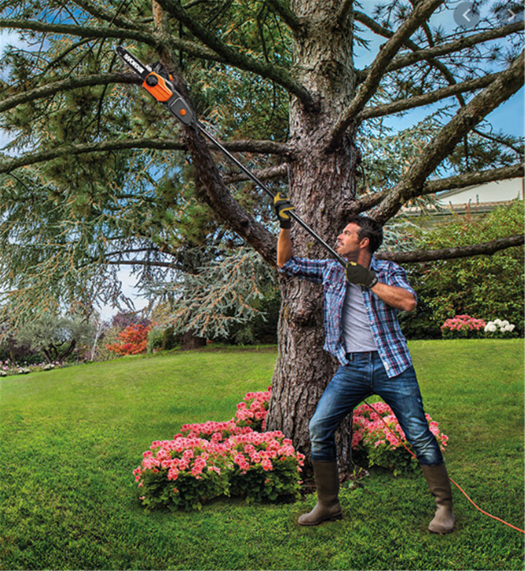 Lowes.com – WORX  8-Amp 10″ 2-in-1 Electric Pole Saw & Chainsaw Only $49.99, Reg $99.98 + Free Store Pickup!