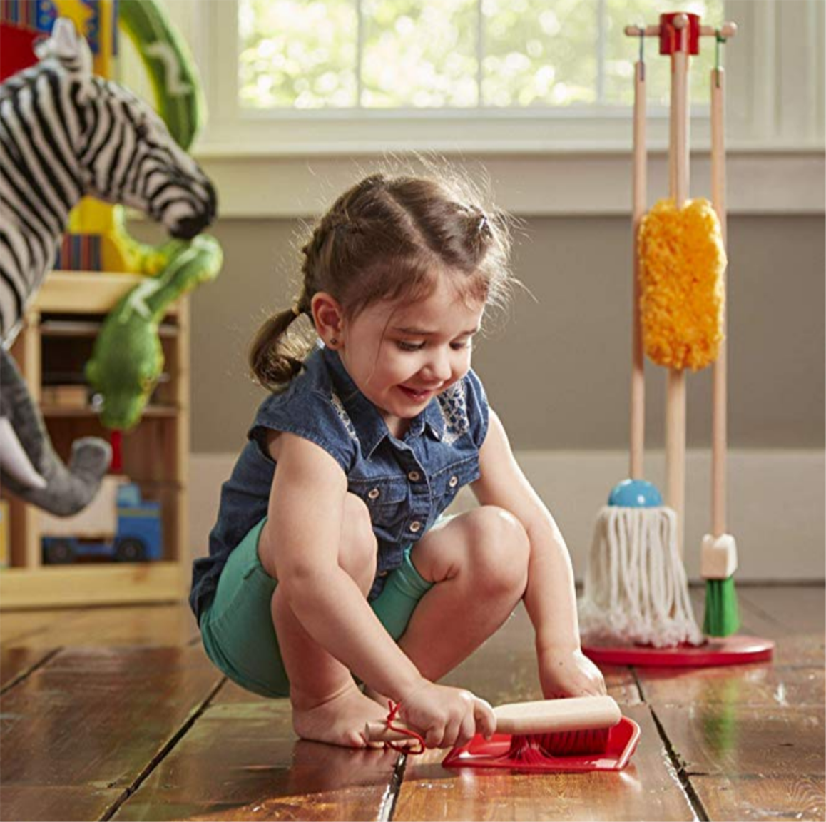 Melissa & Doug Let’s Play House! Dust! Sweep! Mop! Pay Only $14.39, Reg $29.99!