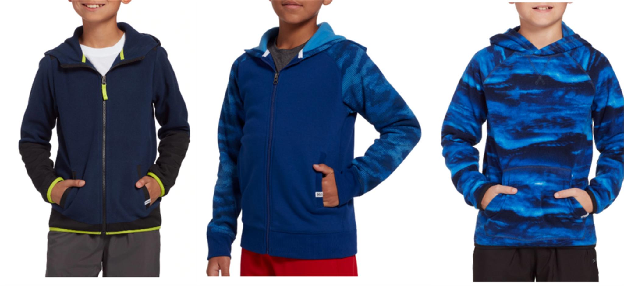 Dick’s Sporting Goods – DSG Boys Fleece Hoodies Only $5.00 Each + Free Store Pickup!