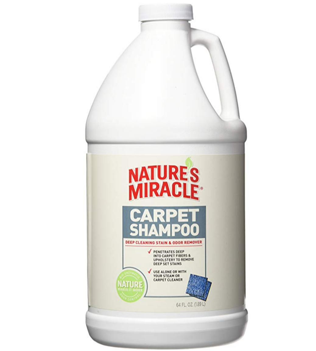 Amazon – 64oz. Nature’s Miracle Deep Cleaning Pet Stains and Odor Carpet Shampoo Only $4.98 + Free Shipping!