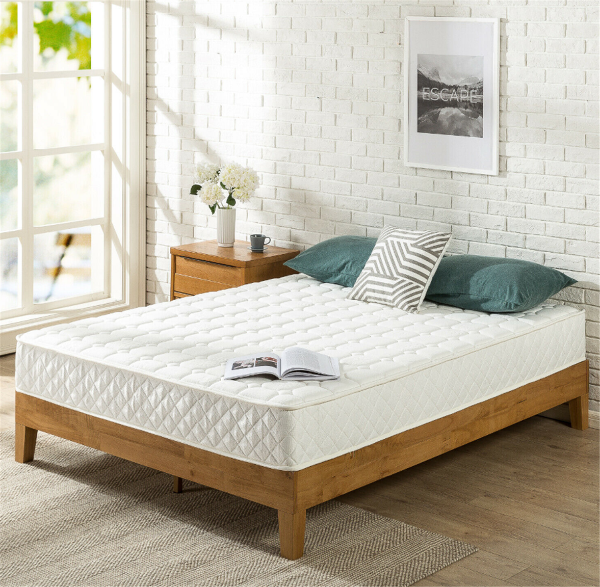 Zinus 8″ Mattress w/ Quilted Cover as Low as $36, Reg $119 + Free Shipping!