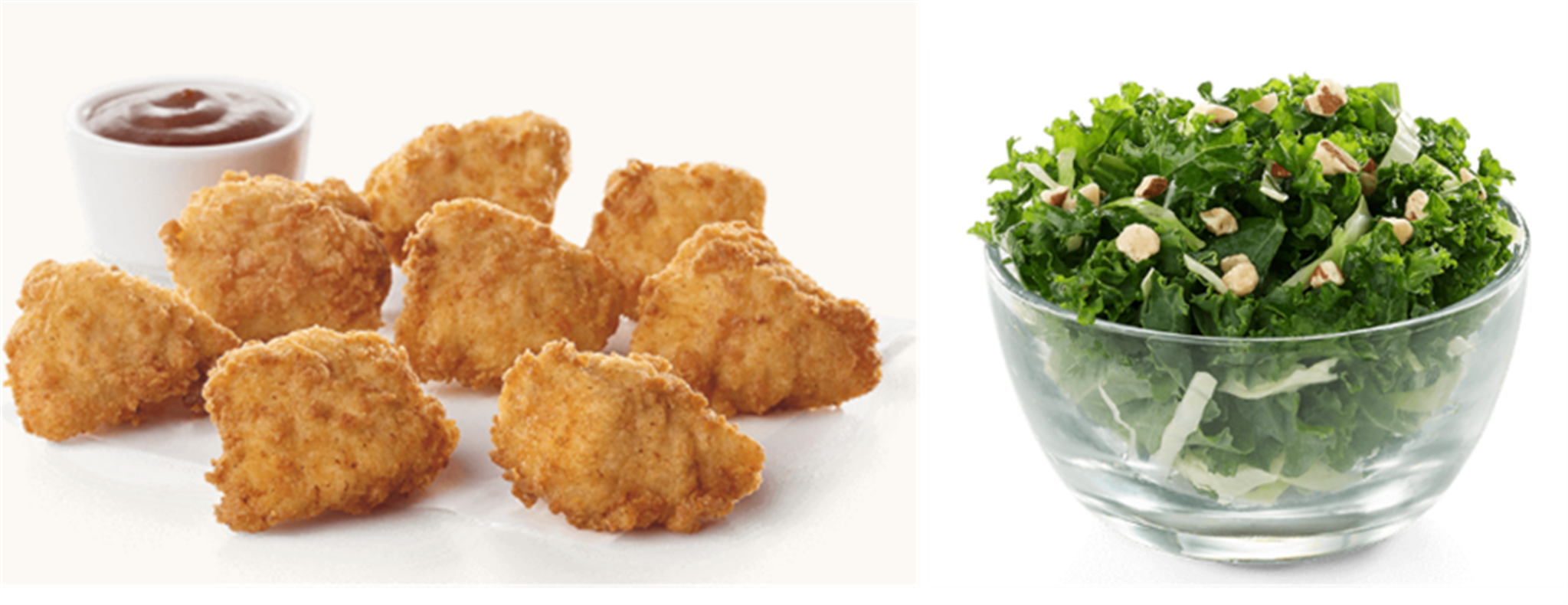 FREE Chick-fil-A 8-Piece Breaded Chicken Nuggets or Kale Side Salad!