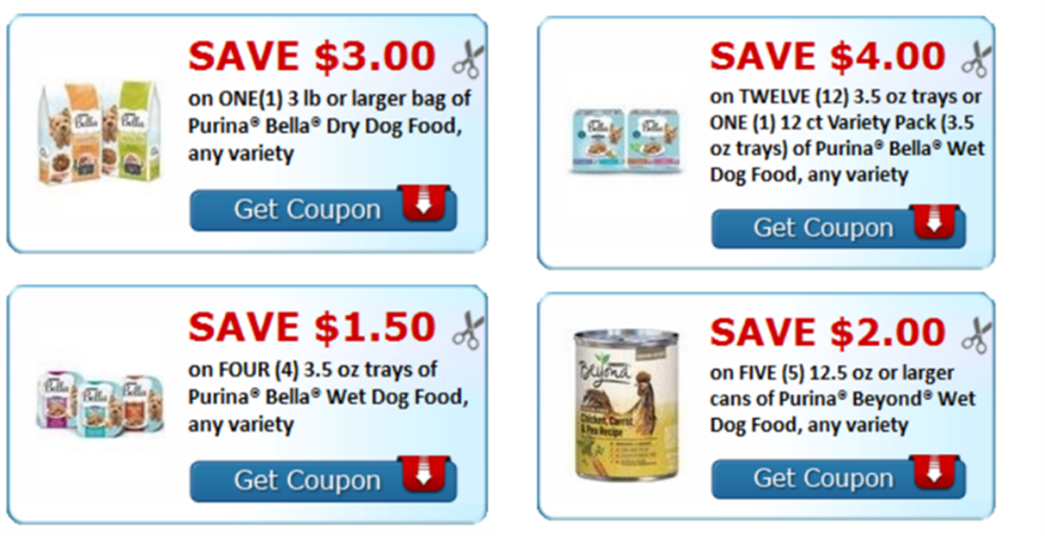 New Dog Food Coupons! Print Now!