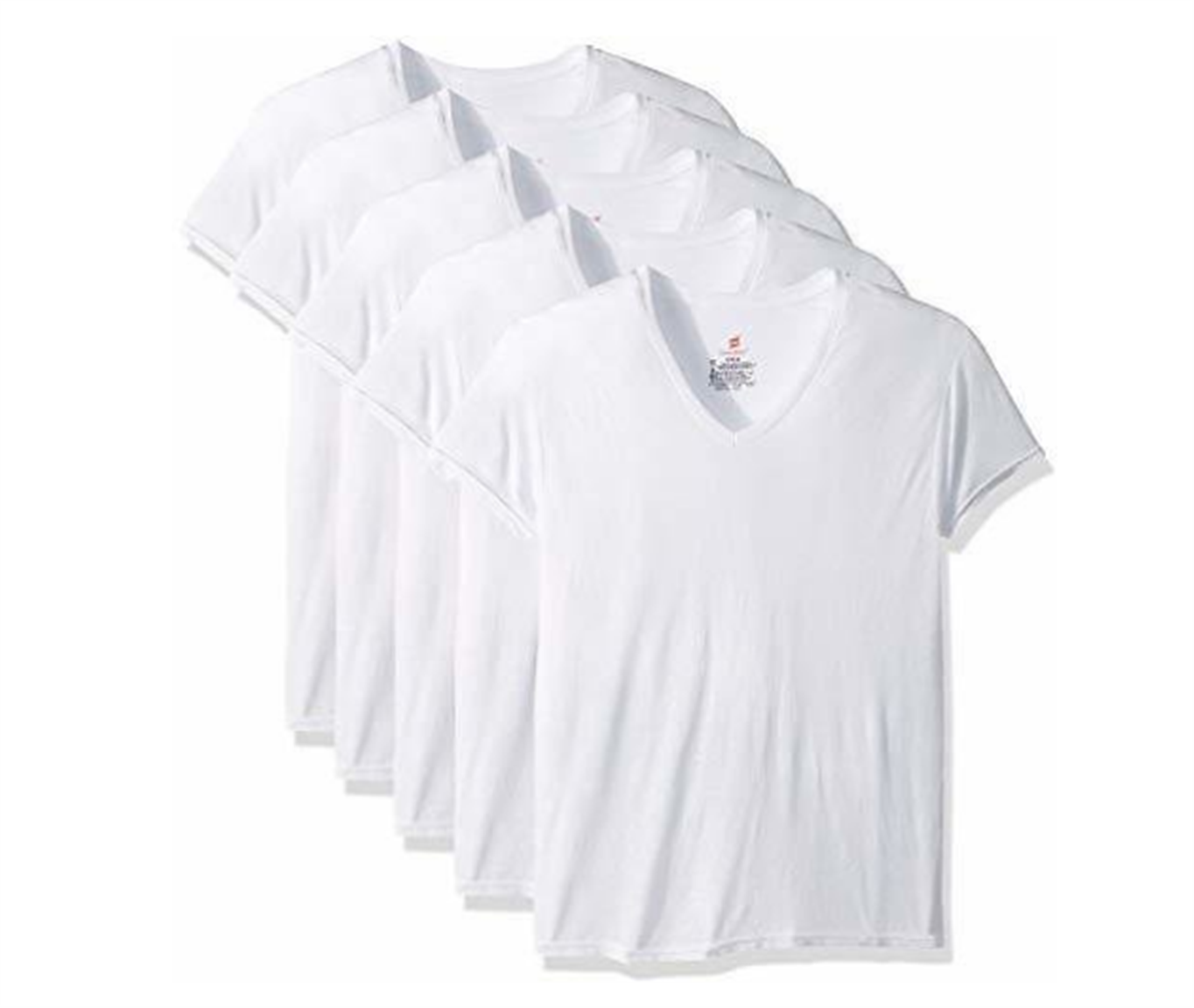 Amazon – Hanes Men’s 5-Pack ComfortBlend V-Neck T-Shirt with FreshIQ Only $7.50! That’s Just $1.50 each!