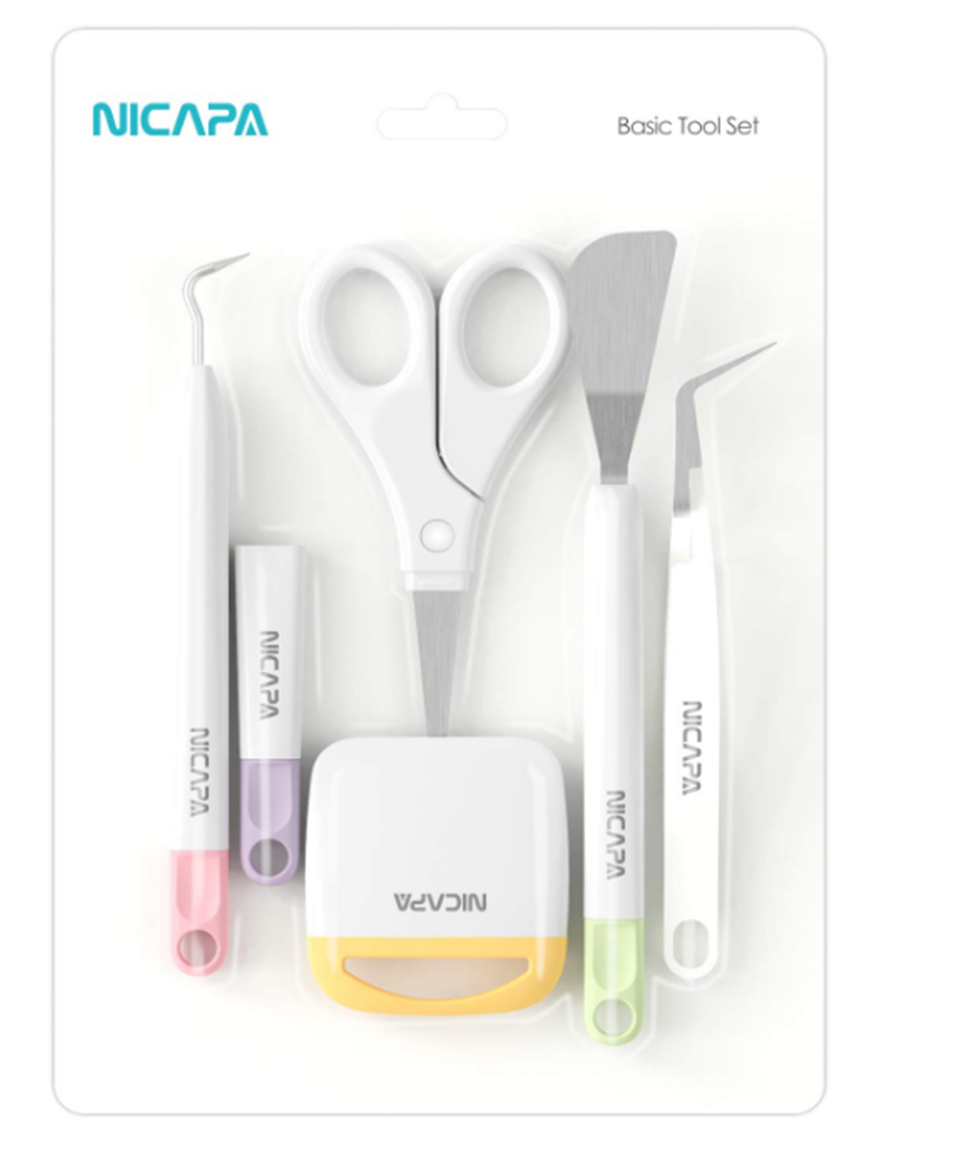 Amazon – Nicapa Basic Tool Set Crafting Tools Kit for Cricut, Silhouette, Siser, Oracal Only $11.95, Reg $29.89!