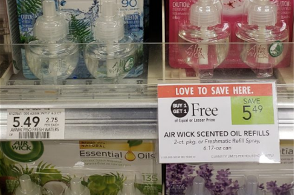 Publix – FREE 2 ct Air Wick Scented Oil Refills AND Warmer W/Coupons! PRINT NOW!!!