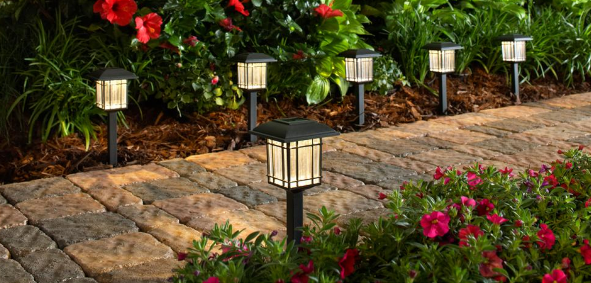 Home Depot – 6 Pack Hampton Bay Solar LED Pathway Lights Only $10.78, Reg $13.48 + Free Store Pickup!