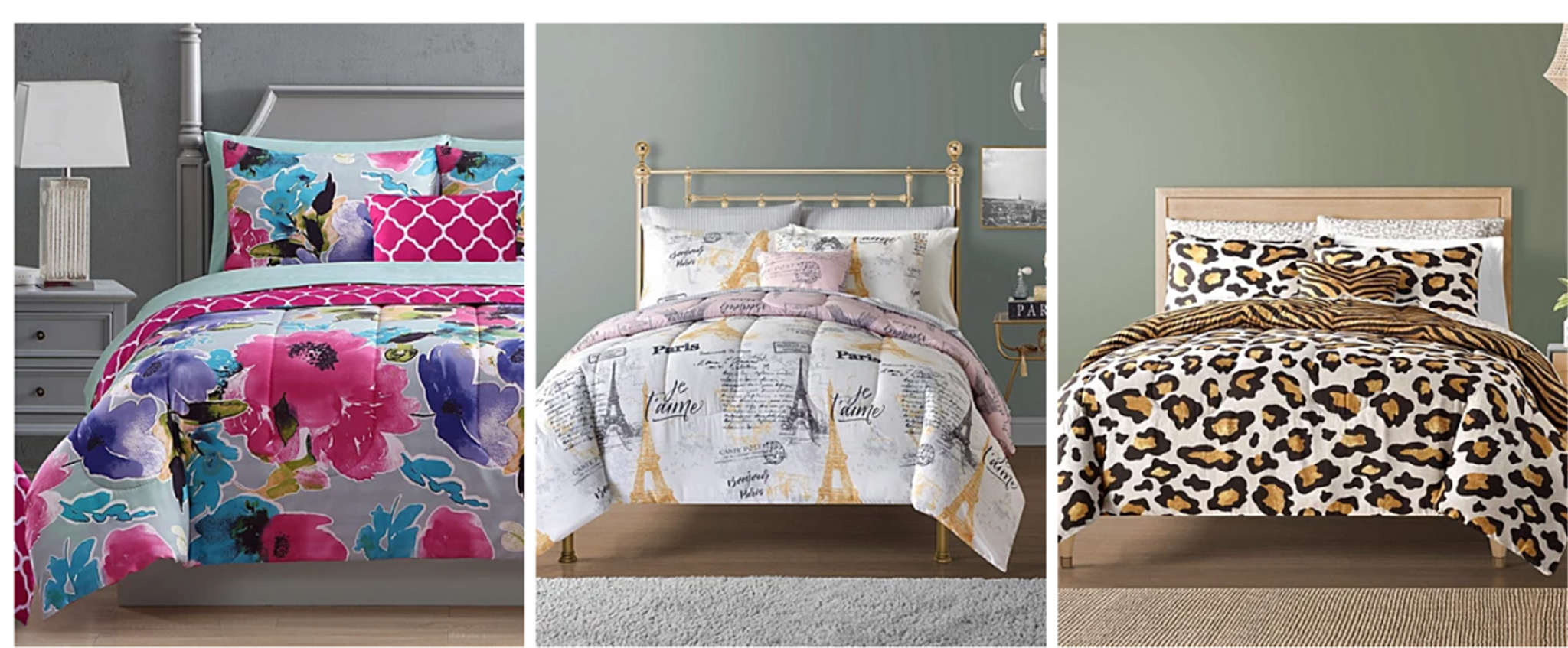 Macys.com – 12-Pc. Reversible Comforter Sets (Mult. Styles) Only $49.99 + Free Store Pickup!