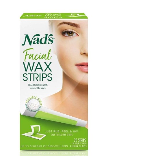 Nad’s Facial Wax 20-Count Strips Only $1.92 + Free Shipping!