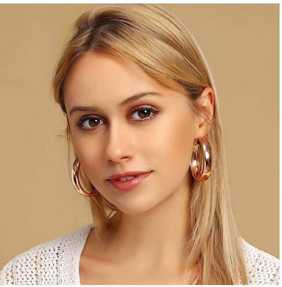 Amazon – 3 Pairs Fashion Hoop Earrings Only $5.99, Reg $14.99!