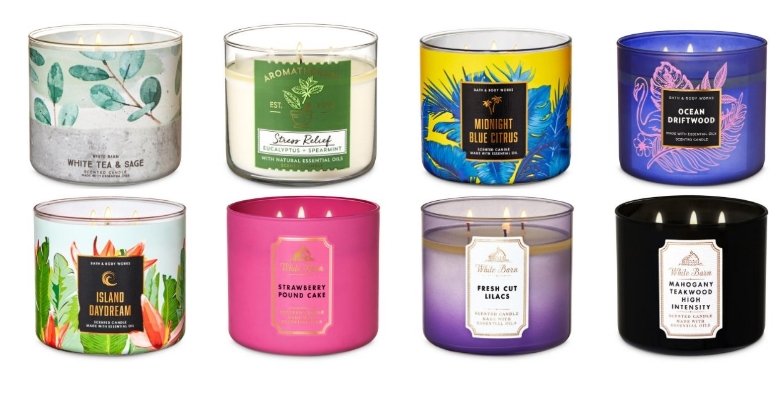 Bath & Body Works – 3 Wick Candles Only $11.60, Reg $24.50!