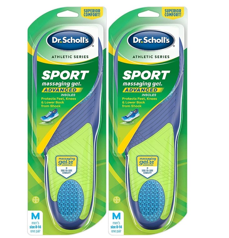 $5 Off $25 Amazon Health & Personal Care! Dr. Scholl’s Sport Insoles (Pack of 2) Only $24.18!