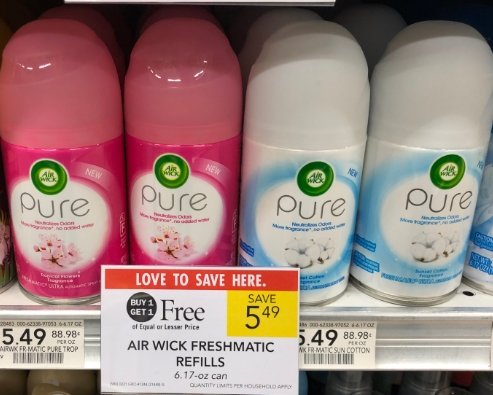 Two FREE Air Wick Freshmatic Ultra Automatic Spray Refills At Publix – HURRY! Ends Soon!