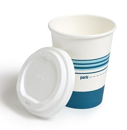 Perk 12 Oz Paper Cup & Lid Combo (50 Pack) Only $4.99, Reg $9.99 + Free Store Pickup!