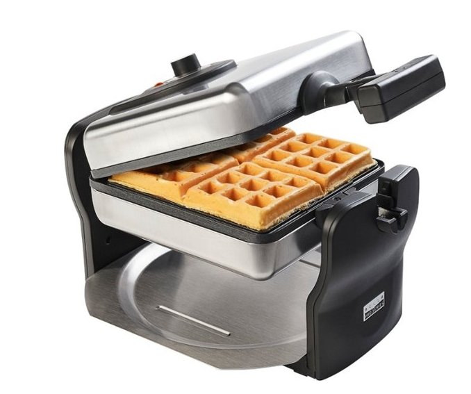 Bella Pro Series Belgian Flip Waffle Maker (Stainless Steel) $19.99, Reg $49.99 + Free Store Pickup!