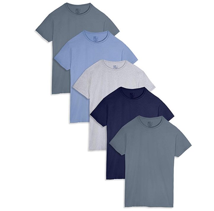 Fruit of the Loom 5 Pack Of Men’s Stay Tucked Crew T-Shirts Only $11.05 (Just $2.10 each) at Amazon!