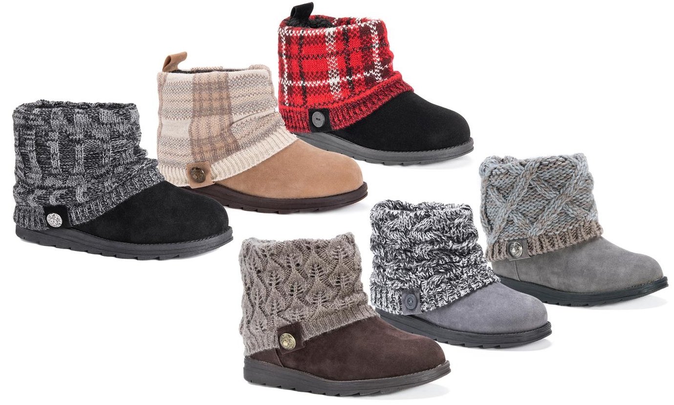 Muk Luks Women’s Patti Boots (Up to Size 11) Only $9.99, Reg $76.00!