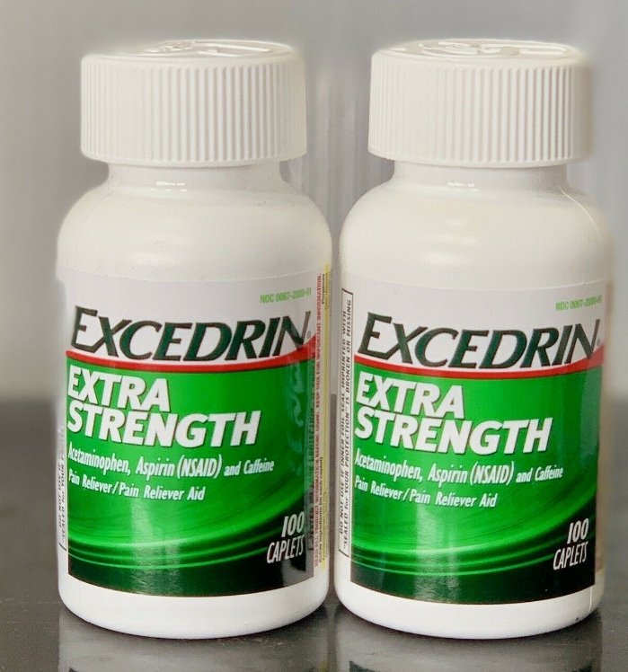 Excedrin Extra Strength Pain Reliever 100 Caps (2 Pack) Only $23.53 + Free Shipping! GRAB NOW! STORES ARE SOLD OUT!