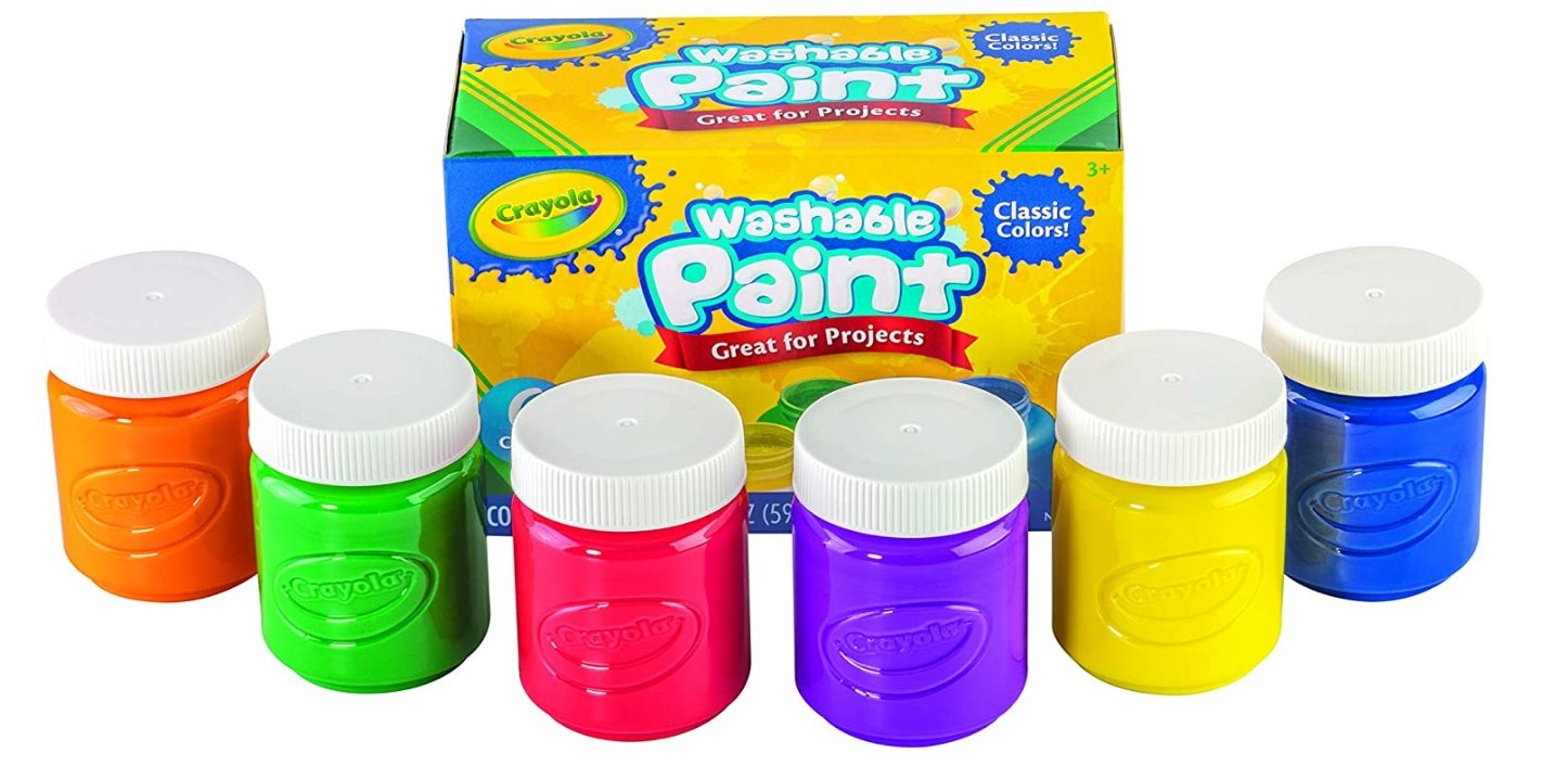 Crayola Washable Kids Paint, 6 Count Only 7.67, Reg $14.00!