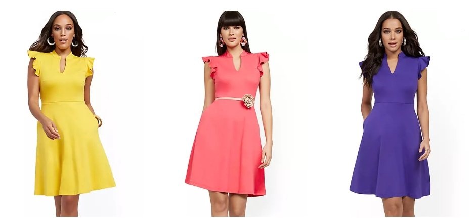 New York and Company – 50% Off Everything (No Exclusions!) + Free Shipping! Flare Dress Only $10.00, Reg $35!