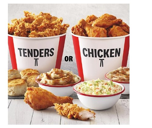 KFC- New $20 Fill Up Meals + Free Delivery!