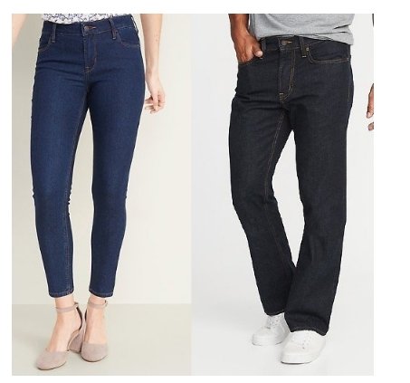 Old Navy –  $12 Adult Jeans! $10 Kid Jeans! Today Only!