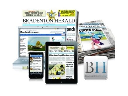 Bradenton Herald – One 52-Week Sunday Home Delivery Subscription and Full Digital Access Only $45.00, Reg $644.00