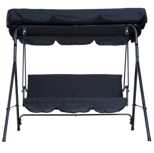 Walmart – Outdoor 3 Person Swing w/ Adjustable Top Canopy Only $142.99, Reg $285.98 + Free Shipping!