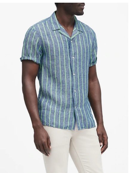 Banana Republic – Men’s Casual Shirts Only $18, Reg $64.50 + Free Curbside Pickup! GREAT FATHERS DAY GIFT!