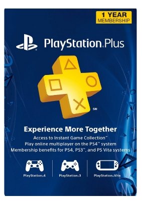 PlayStation Plus 1-Year Membership Only $29.89, Reg 59.99 + Instant Download!