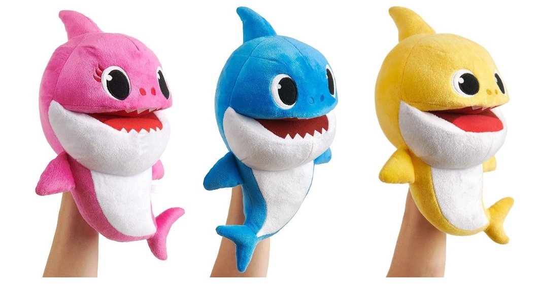 WowWee Pinkfong Baby Shark Official Song Puppet with Tempo Control (Mommy, Daddy & Baby) As Low As $10.66, Reg $19.99!