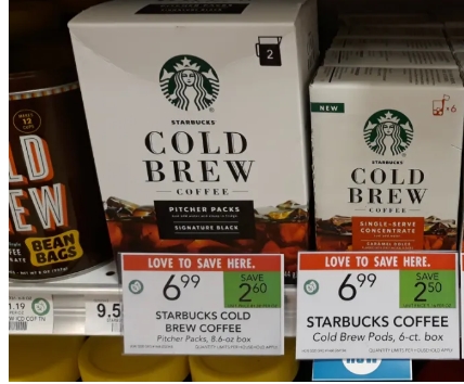 Starbucks K Cup, Whole Bean or Ground Bag Coffee Only $4.99, Reg $9.59 at Publix! PRINT YOUR COUPON NOW!